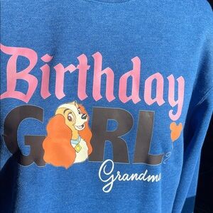 Charming Blue 'Birthday Girl' Sweatshirt